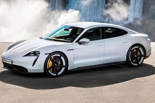 Elektriskais pilnpiedziņas sporta sedans Porsche Taycan