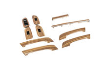 Toyota Land Cruiser Prado 150 2009–2023 Gaišas koka imitācijas ieliktņu komplekts foto 3