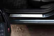 Renault Megane IV 2016–2025 Durvju sliekšņu uzlikas OmsaLine (4 gab., nerūsējošais tērauds) foto 2
