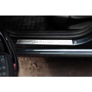 Durvju sliekšņu uzlikas OmsaLine (4 gab., nerūsējošais tērauds) Renault Megane IV 2016–2025 foto 2