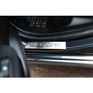 Durvju sliekšņu uzlikas OmsaLine (4 gab., nerūsējošais tērauds) Renault Megane IV 2016–2025 foto 3