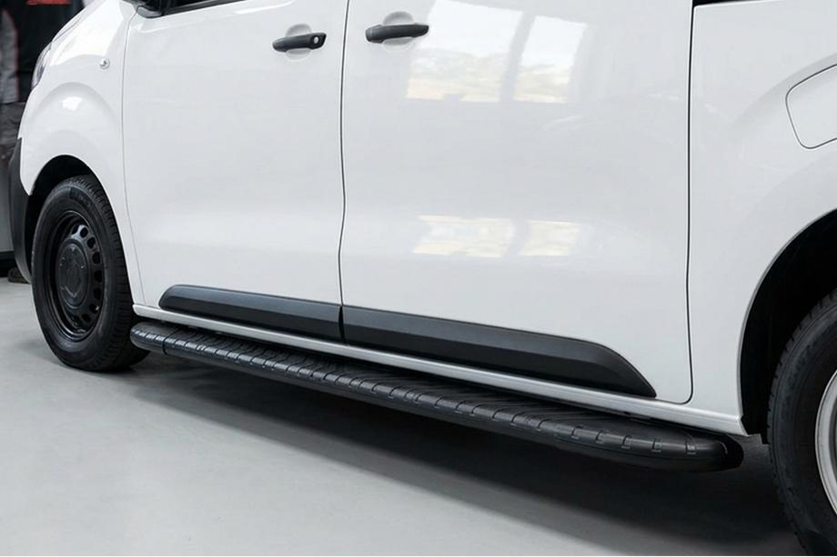 Opel Vivaro 2019– Sānu pakāpieni Bosphorus Black (2 gab., alumīnijs) Image
