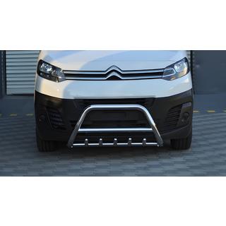 Priekšējais bullbar WT003 (nerūsējošais tērauds) Opel Vivaro 2019– foto 4