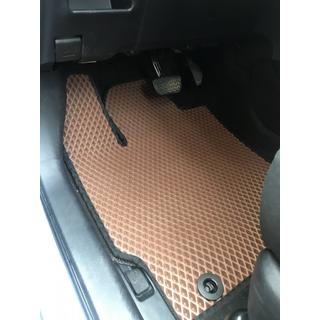 EVA auto salona paklāji – komplekts (ķieģeļu krāsā) foto 2