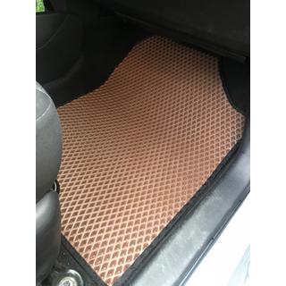 EVA auto salona paklāji – komplekts (ķieģeļu krāsā) foto 3