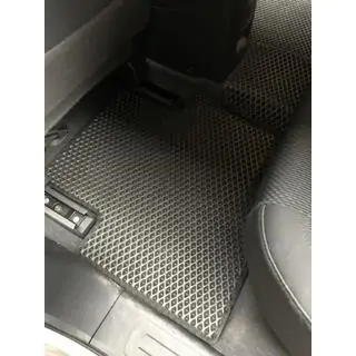 EVA auto paklājiņi (melni) foto 4