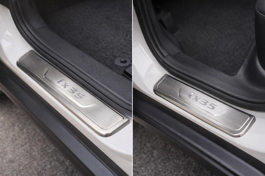 Hyundai IX-35 2010–2015 Libao durvju sliekšņu uzlikas (4 gab., nerūsējošais tērauds) Foto 1