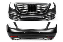 Mercedes S-class W222 2013–2022 Body kit komplekts Maybach (2018-2022, bez optikas) foto 6
