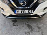 Nissan Qashqai 2014–2021 Nerūsējošā tērauda aizsarguzlika priekšējam bamperim (2017↗︎) Carmos - turku teras foto 7