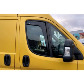 Ieliekamie logu deflektori (2 gab., HIC) Fiat Ducato 2006–2025 foto 1