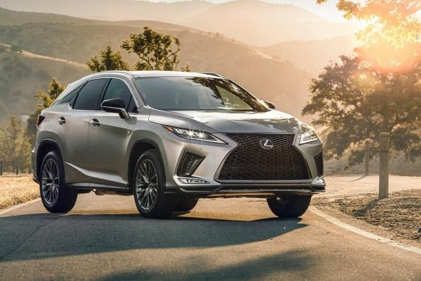 Lexus RX krosovera modernizētā versija