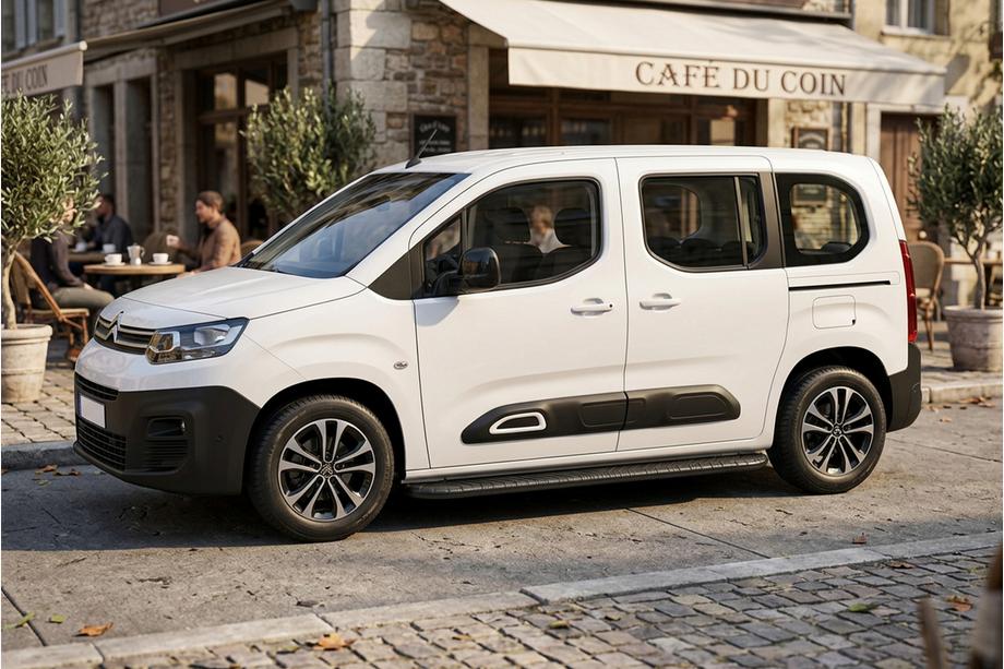 Citroen Berlingo/Multispace 2018– Sānu pakāpieni Bosphorus Black (2 gab., alumīnijs) Image