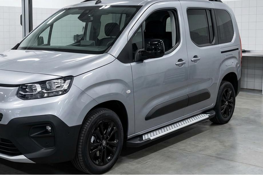 Peugeot Partner/Rifter 2019– Sānu pakāpieni Allmond Grey (2 gab., alumīnijs) Image
