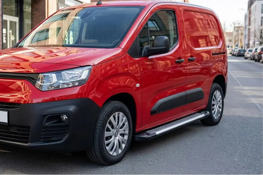 Peugeot Partner/Rifter 2019– Sānu sliekšņi Line (2 gab., alumīnijs) Image