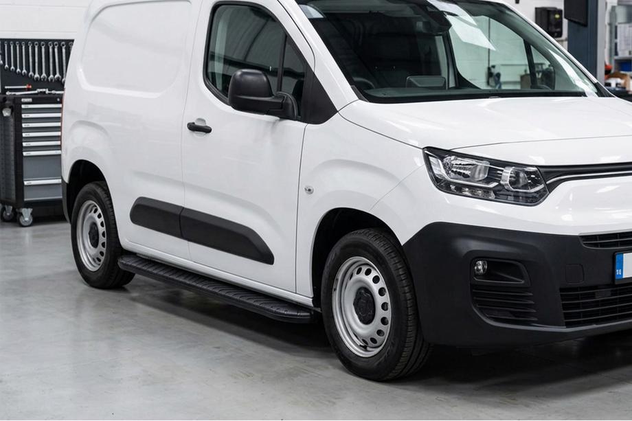 Peugeot Partner/Rifter 2019– Sānu pakāpieni Bosphorus Black (2 gab., alumīnijs) Image