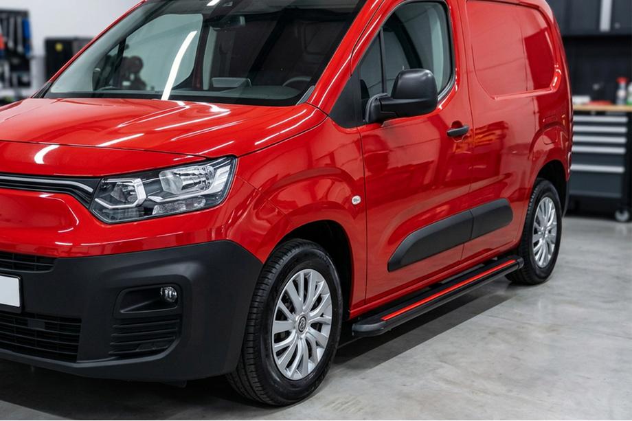 Opel Combo 2019– Sānu pakāpieni Maya Red (2 gab., alumīnijs) Image