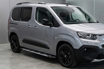 Opel Combo 2019– Sānu sliekšņi Sunrise (2 gab., alumīnijs) Garā riteņu bāze foto 1