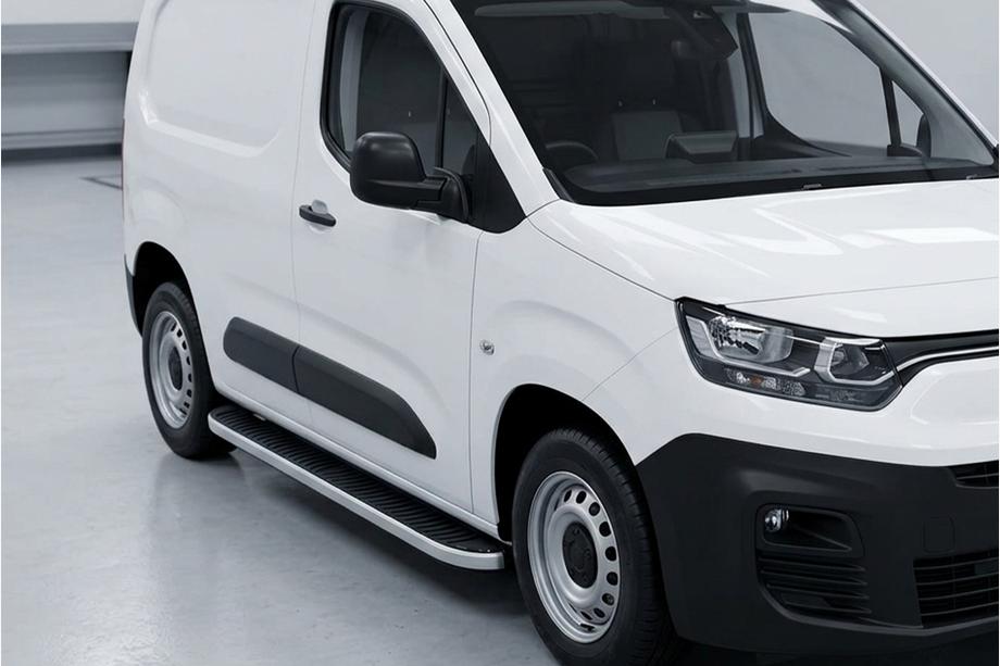 Opel Combo 2019– Sānu pakāpieni Tayga Grey (2 gab., alumīnijs) Image