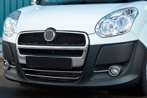 Fiat Doblo II 2010–2022 Apakšējās restes uzlikas (2010-2015, 2 gab., nerūsējošais tērauds) foto 7