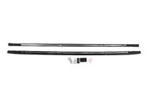 Toyota Land Cruiser 200 2007–2021 Melni jumta reliņi 2008-2015 (Lexus dizains 2018, 2 gab.) foto 5