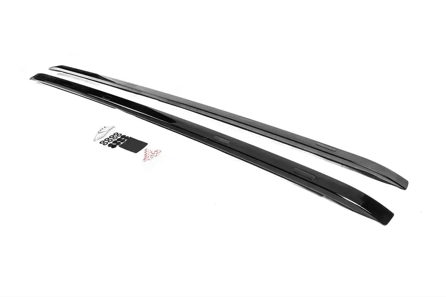 Toyota Land Cruiser 200 2007–2021 Melni jumta reliņi 2008-2015 (Lexus dizains 2018, 2 gab.) Image