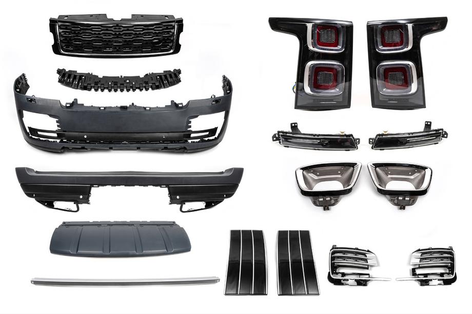 Range Rover IV L405 2013–2021 Facelift komplekts SVA 2018+ (bez priekšējiem lukturiem) Image