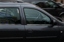 Renault Logan MCV 2005–2013 Ārējās logu apmales (4 gab., nerūsējošais tērauds) OmsaLine – itāļu nerūsējošais tērauds foto 6