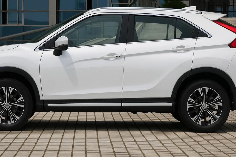 Mitsubishi Eclipse Cross 2017– OmsaLine durvju moldingi (4 gab., nerūsējošais tērauds) Image
