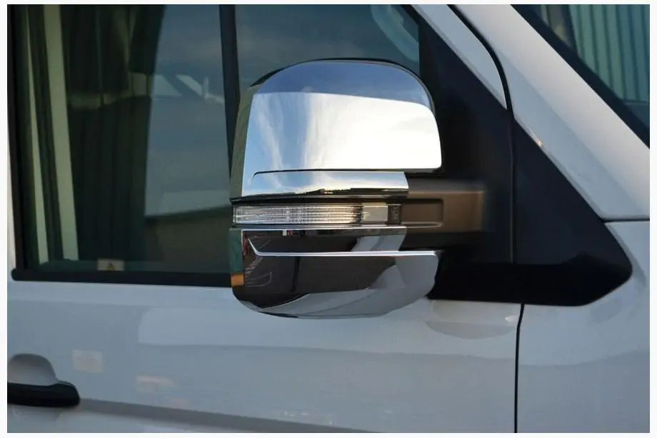 Volkswagen Crafter 2016– Hromēti spoguļu pārsegi OmsaLine (4 daļas, ABS) Image