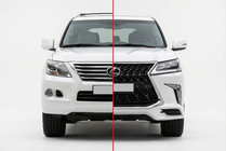 Lexus LX570/450d 2008–2022 Restailinga virsbūves komplekts no modeļa 2008-2016 uz TRD Superior (2016-2020) foto 1
