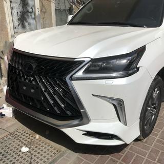Restailinga virsbūves komplekts no modeļa 2008-2016 uz TRD Superior (2016-2020) Lexus LX570/450d 2008–2022 foto 4