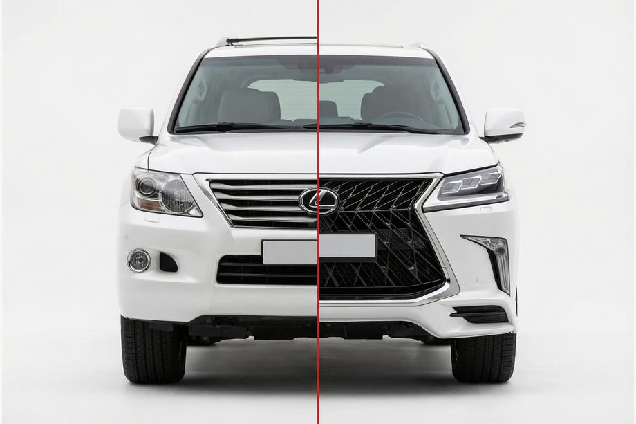 Lexus LX570/450d 2008–2022 Restailinga virsbūves komplekts no modeļa 2008-2016 uz TRD Superior (2016-2020) Image
