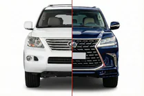 Lexus LX570/450d 2008–2022 TRD 2021 restaila komplekts (ar aizmugurējo spārnu nomaiņu) foto 1