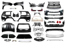 Lexus LX570/450d 2008–2022 TRD 2021 restaila komplekts (ar aizmugurējo spārnu nomaiņu) foto 2