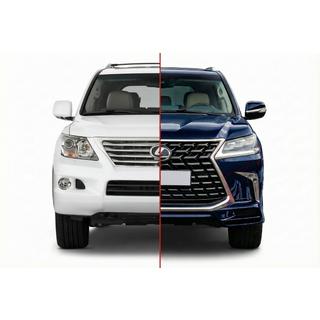 TRD 2021 restaila komplekts (ar aizmugurējo spārnu nomaiņu) Lexus LX570/450d 2008–2022 foto 1