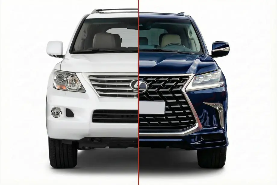 Lexus LX570/450d 2008–2022 TRD 2021 restaila komplekts (ar aizmugurējo spārnu nomaiņu) Image