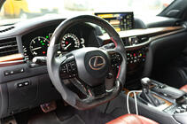 Lexus LX570/450d 2008–2022 Pilns anatomisks stūres rats (oglekļa šķiedra) foto 4