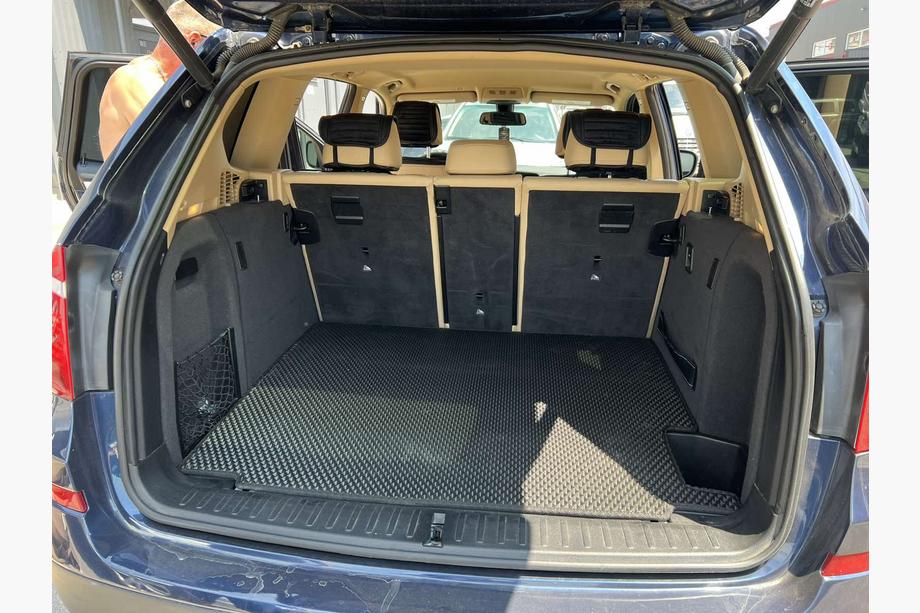 BMW X3 F25 2011–2018 EVA bagāžnieka paklājiņš V-3 (EVA, melns) Image