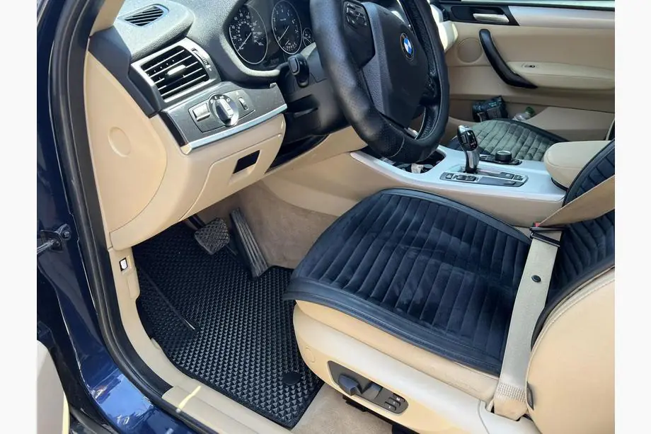 BMW X3 F25 2011–2018 EVA auto paklājiņi (melni) Image