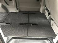 Volkswagen T5 2010–2015 EVA V1 grīdas paklāji (garā bāze, pilns salons, melni) foto 5
