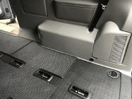 Volkswagen T5 2010–2015 EVA V1 grīdas paklāji (garā bāze, pilns salons, melni) foto 6