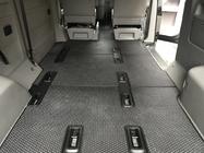 Volkswagen T5 2010–2015 EVA V1 grīdas paklāji (garā bāze, pilns salons, melni) foto 8