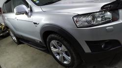 Chevrolet Captiva 2006–2019 Sānu sliekšņi Bosphorus Grey (2 gab., alumīnijs) foto 2