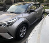 Toyota C-HR 2016–2023 Logu vēja deflektori ar hromētu līsti (4 gab., Niken) foto 2