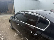 Volkswagen Passat B7 2012–2015 Logu vēja deflektori ar hromētu līsti SD (EU, 4 gab., Niken) foto 6