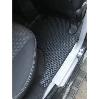EVA auto paklājiņi (melni) foto 4