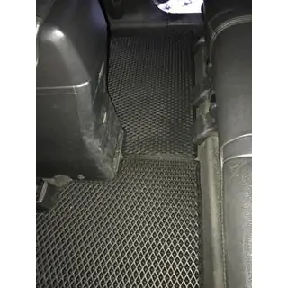 EVA auto paklājiņi (melni) foto 3