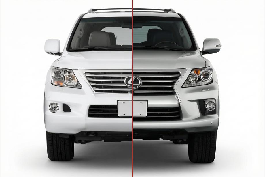 Lexus LX570/450d 2008–2022 Facelift pārbūves komplekts 2008-2012 uz 2012-2016 Standart Image