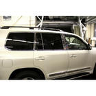 Lexus LX570/450d 2008–2022 Pilns logu apmaļu un statņu uzliku komplekts (nerūsējošais tērauds) foto 16