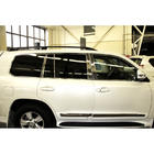 Lexus LX570/450d 2008–2022 Pilns logu apmaļu un statņu uzliku komplekts (nerūsējošais tērauds) foto 17